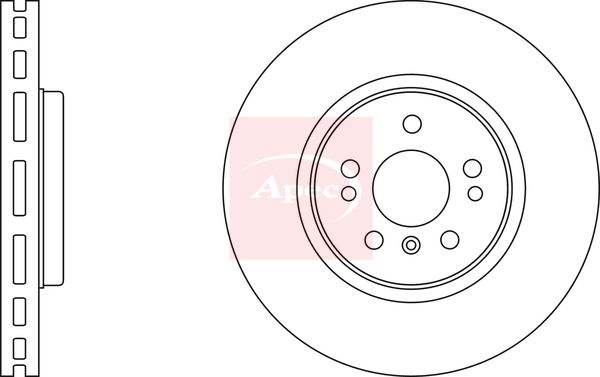 Apec Brake Disc DSK2366 - image 2