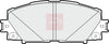 Apec Brake Pads Set PAD1748 thumbnail