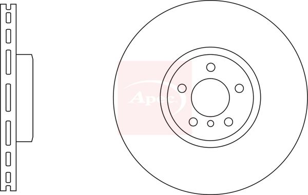 Apec Brake Disc DSK3232 - image 2