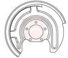 Apec Brake Disc Splash Panel ASG1156 thumbnail