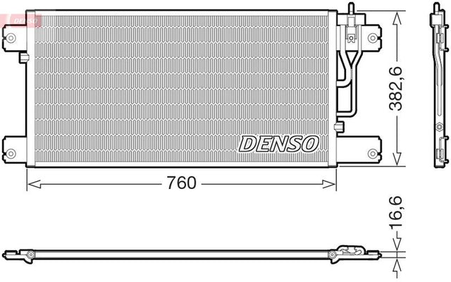Denso Ac Condenser DCN99062 - image 2