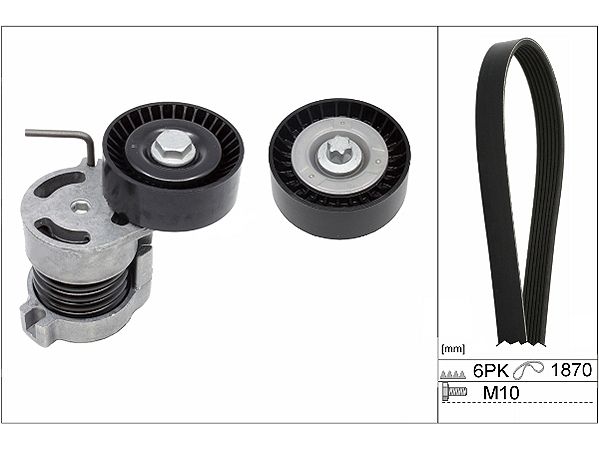 INA Drive Belt Kit 529004410 - image 2