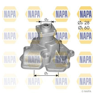 NAPA Water Pumps Engine Cooling Water Pump NWP1177