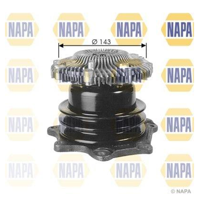 NAPA Water Pumps Engine Cooling Water Pump NWP1378
