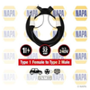 NAPA EV Charging Cable 32A Type 1 Female to Type 2 Male NEC102 thumbnail
