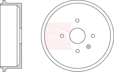 Apec Brake Drum DRM9960