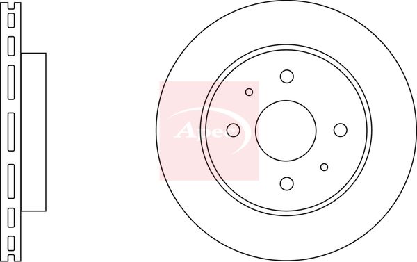 Apec Brake Disc DSK2629 - image 2