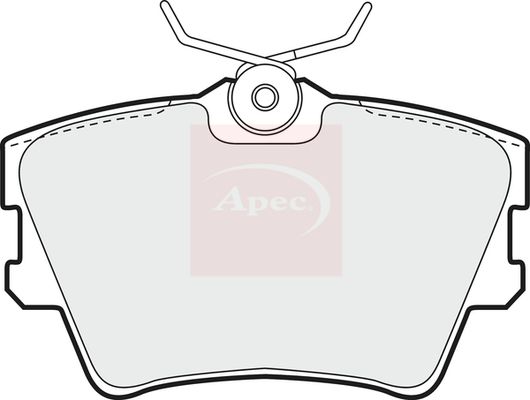 Apec Brake Pads Set PAD905 - image 2