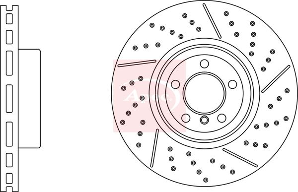 Apec Brake Disc DSK4203 - image 2