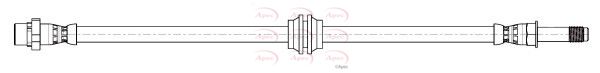 Apec Brake Hose HOS4475 - image 2