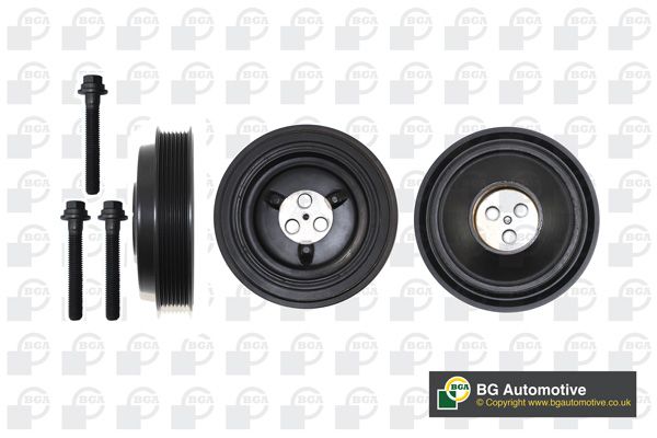 BGA Crankshaft Pulley Set DP0835K - image 2