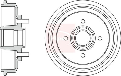 Apec Brake Drum DRM9203