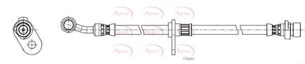 Apec Brake Hose HOS4510 - image 2