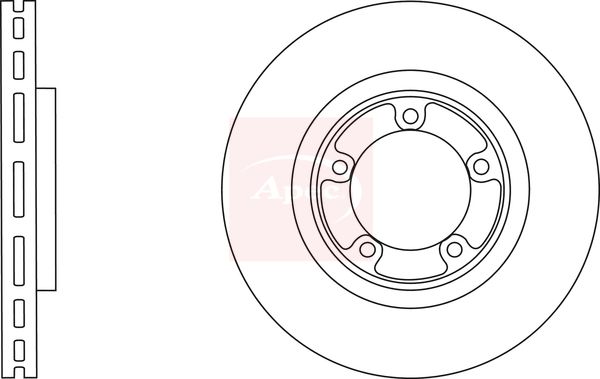 Apec Brake Disc DSK2888 - image 2