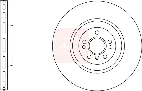 Apec Brake Disc DSK2876 - image 2