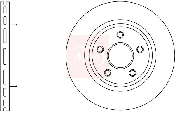 Apec Brake Disc DSK2936 - image 2