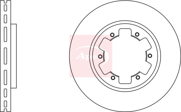 Apec Brake Disc DSK772 - image 2