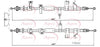 Apec Handbrake Cable CAB1671 thumbnail