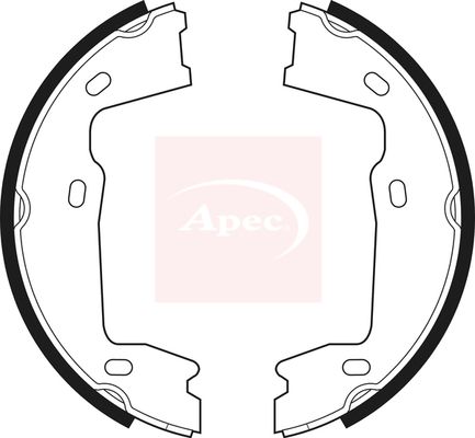 Apec Brake Shoes Set SHU467 - image 2