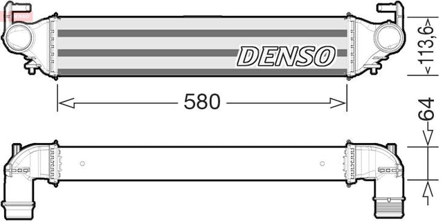 Denso Radiator DIT09117 - image 2