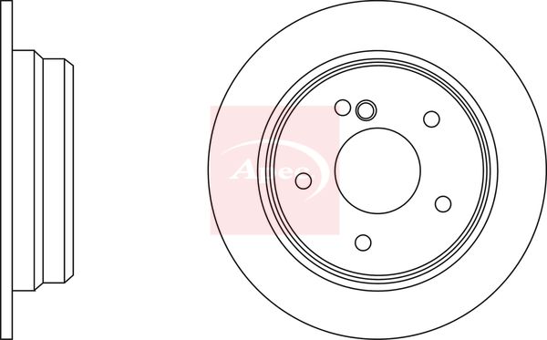 Apec Brake Disc DSK626 - image 2