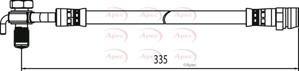 Apec Brake Hose HOS4110 - image 2