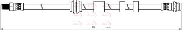 Apec Brake Hose HOS3837 - image 2