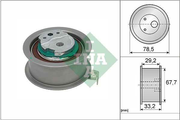 INA Timing Belt Tensioner 531092710 - image 2