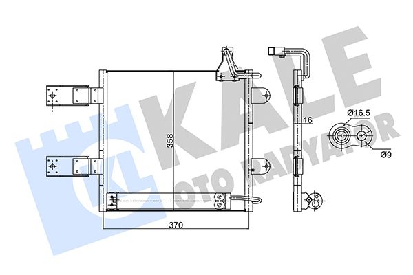 NRF Air Conditioning Condenser 350715 - image 2