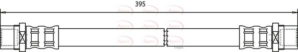 Apec Brake Hose HOS3606 - image 2