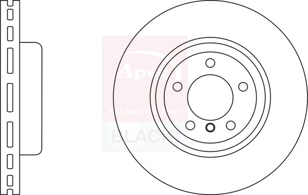 Apec Brake Disc DSK2848B - image 2