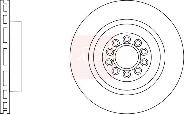 Apec Brake Disc DSK2952 - image 2