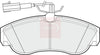 Apec Brake Pads Set PAD1206 thumbnail