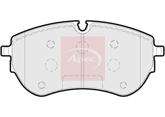Apec Brake Pads Set PAD2228 - image 2