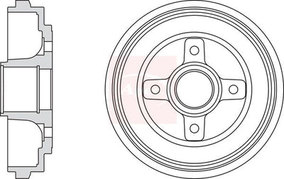 Apec Brake Drum DRM9200