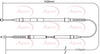 Apec Handbrake Cable CAB1468 thumbnail