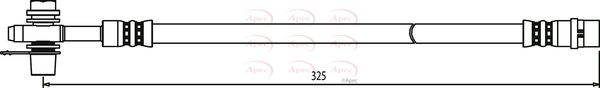 Apec Brake Hose HOS3611 - image 2