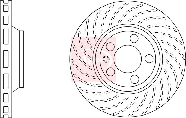 Apec Brake Disc DSK2310 - image 2