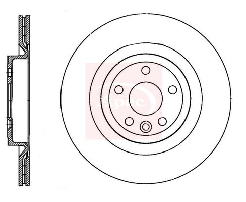 Apec Brake Disc DSK3400 - image 2