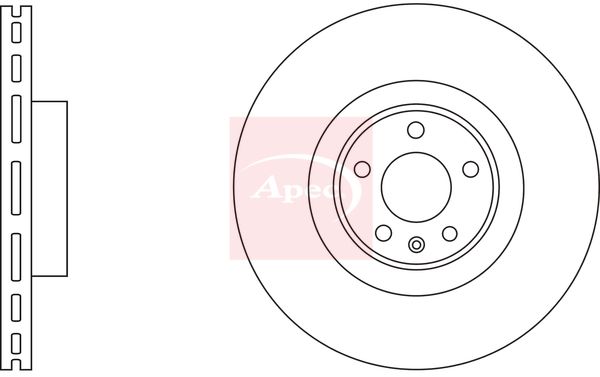 Apec Brake Disc DSK3205 - image 2