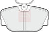 Apec Brake Pads Set PAD558 thumbnail