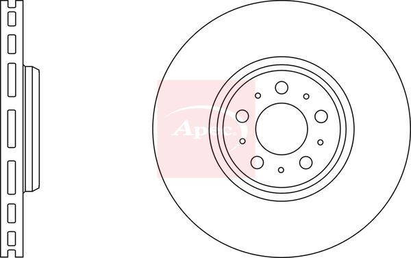 Apec Brake Disc DSK2424 - image 3