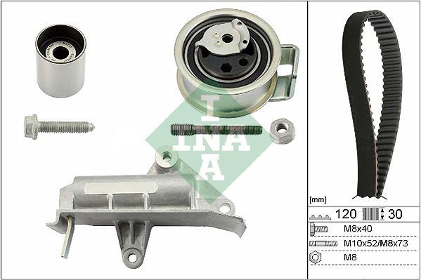 INA Timing Belt Kit 530017710 - image 2
