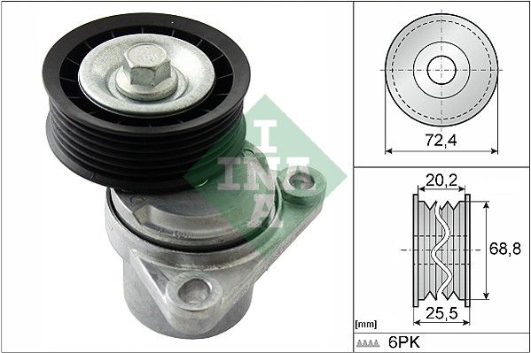 INA Drive Belt Tensioner Pulley 534032610 - image 2