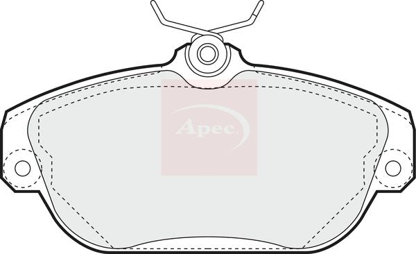 Apec Brake Pads Set PAD843 - image 2