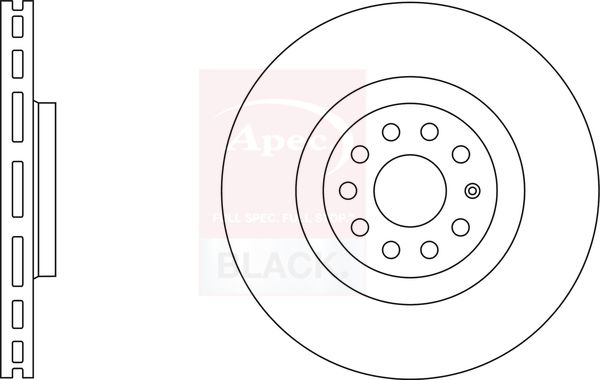 Apec Brake Disc DSK2867B - image 2