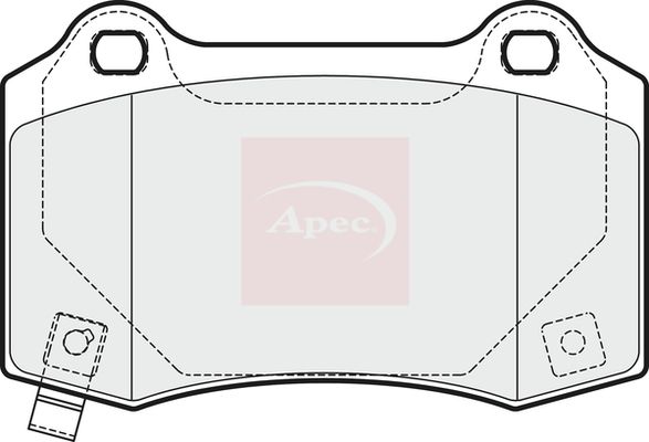 Apec Brake Pads Set PAD1688 - image 2