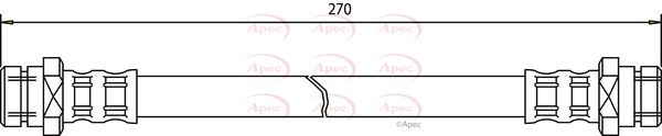 Apec Brake Hose HOS3097 - image 2
