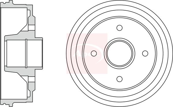 Apec Brake Drum DRM9168 - image 2