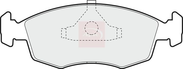 Apec Brake Pads Set PAD532 - image 2